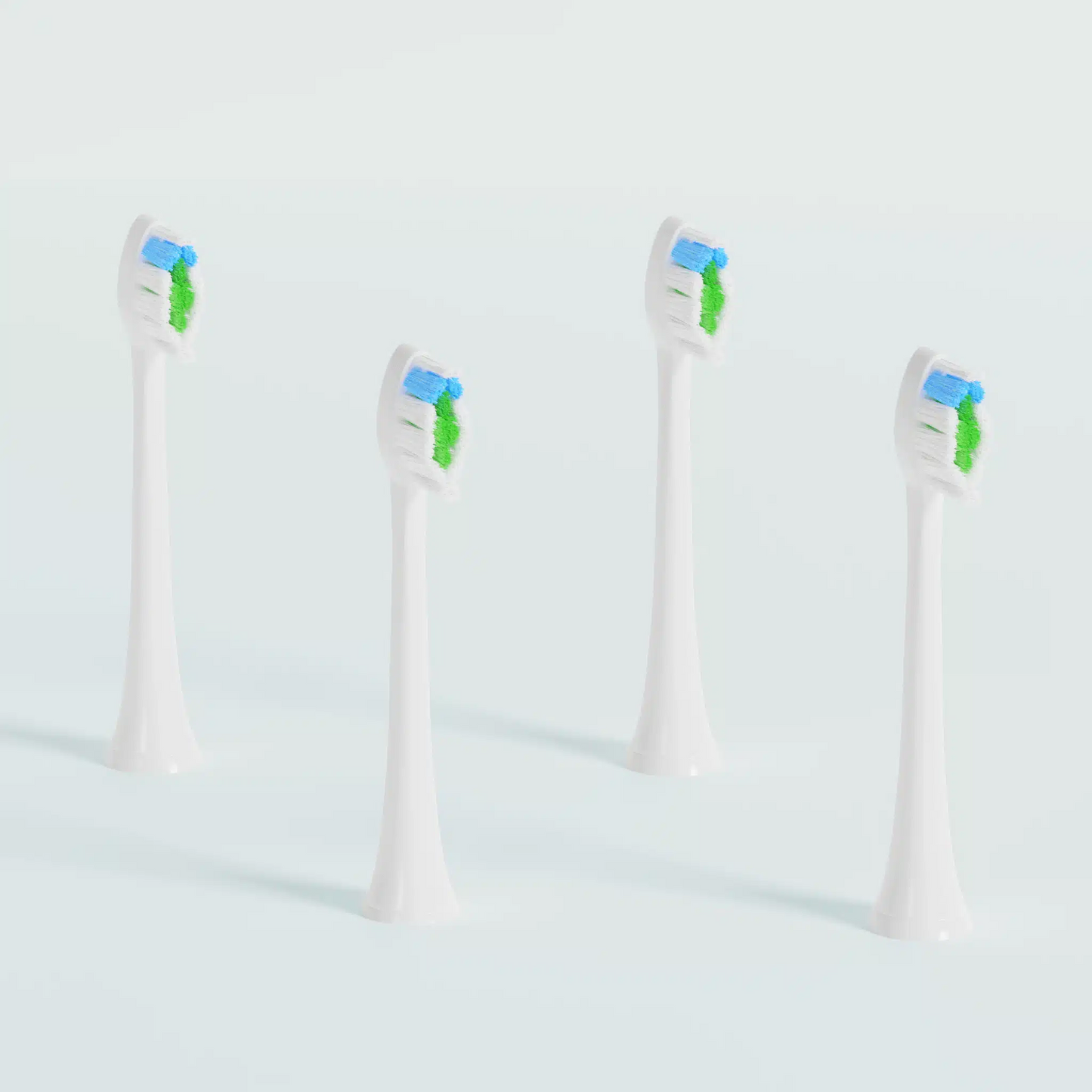 Erstatningsbørstehoveder til elektriske tandbørster – 4 stk.